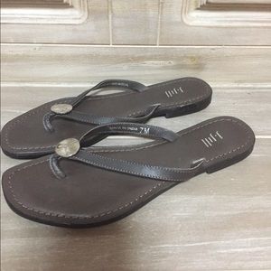 J. Jill brown sandals size 7